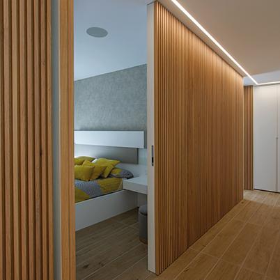 Dormitorio reformado en Pamplona